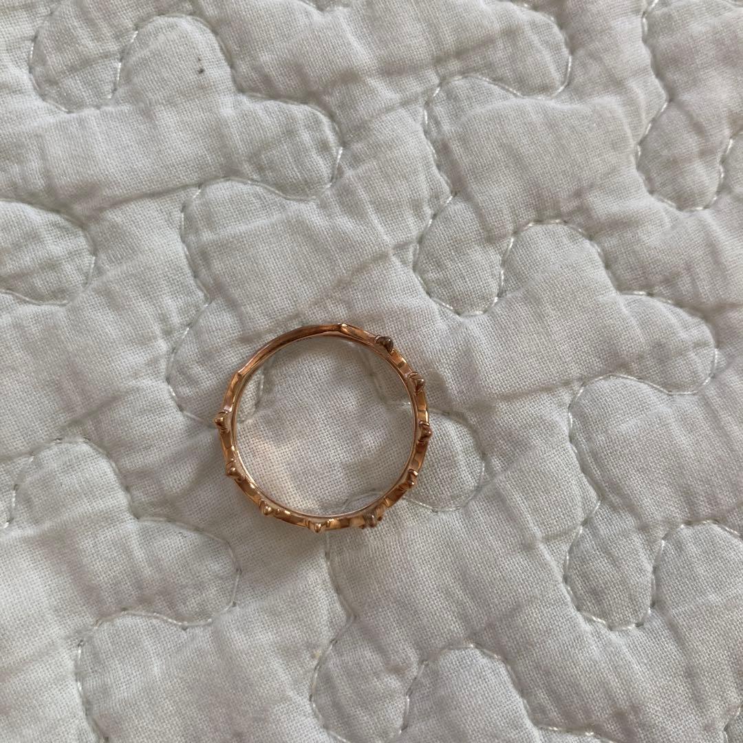 ノジェス　NOJESS K10ダイヤモンドリング 7号　クラウン