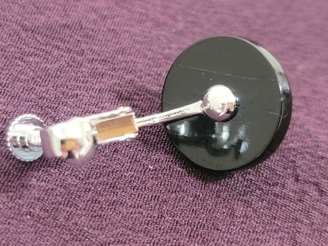 天然 ブラック コーラル 黒珊瑚 ネックレス 念珠 イヤリング 鑑定書あり