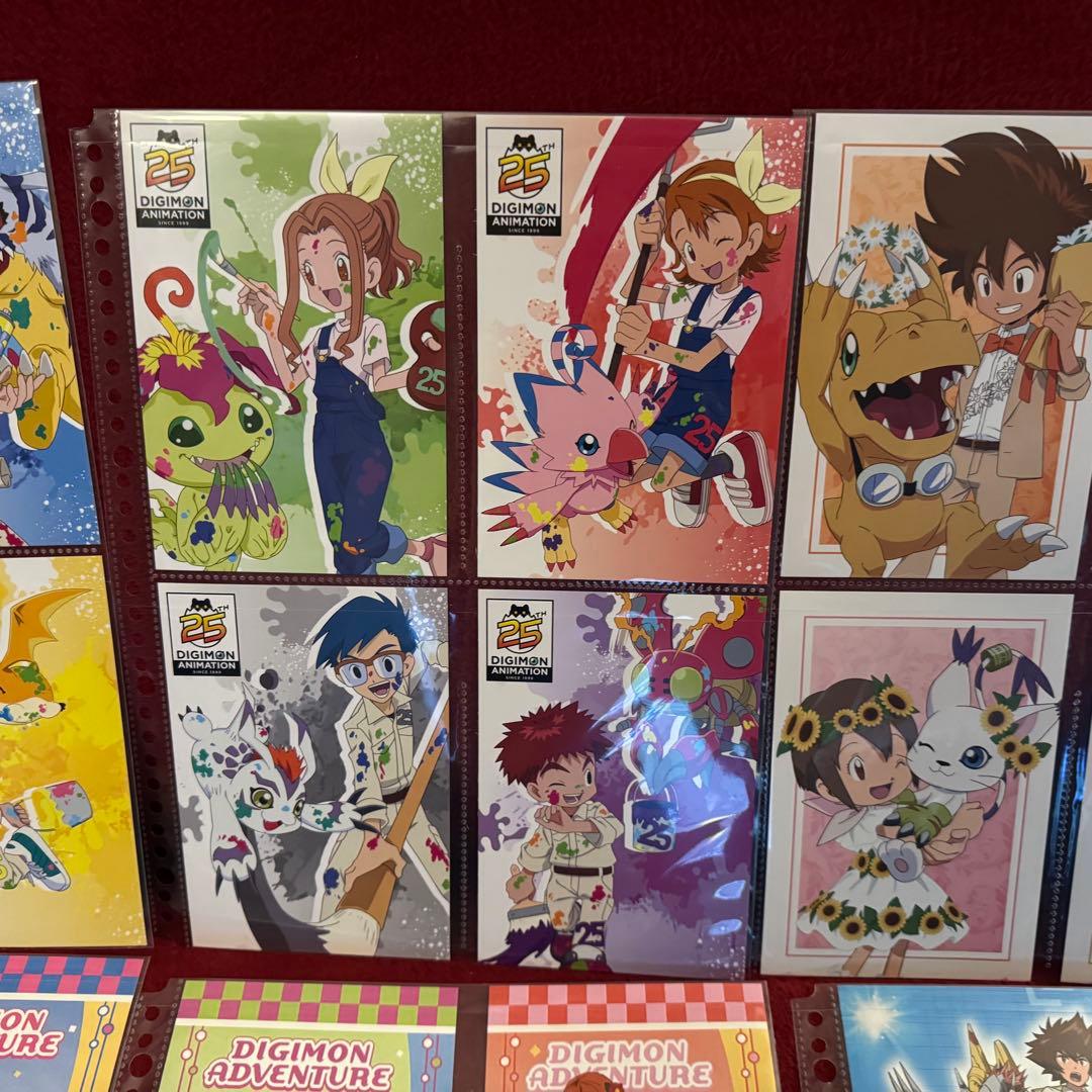 デジモンアドベンチャー　ポストカード 57種まとめ売り