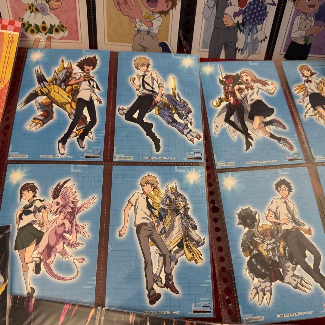 デジモンアドベンチャー　ポストカード 57種まとめ売り