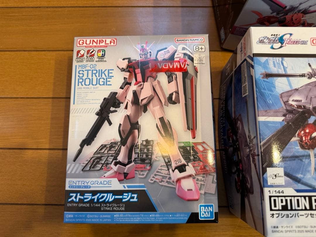 HG ズゴック seed 、キャバリアー、EG ストライクルージュ　セット