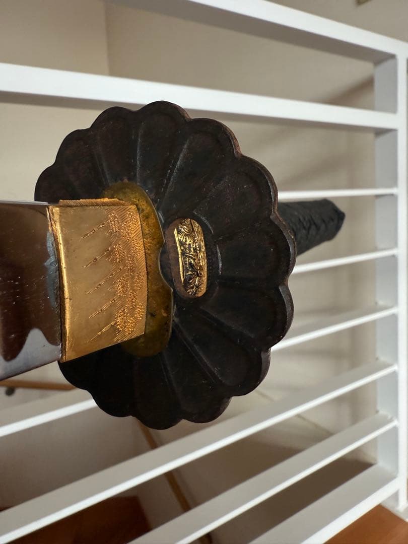 高級 模造刀 本物のハバキと鍔 居合刀 模擬刀 日本刀 太刀 美術刀剣 コスプレ