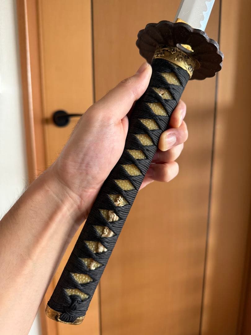 高級 模造刀 本物のハバキと鍔 居合刀 模擬刀 日本刀 太刀 美術刀剣 コスプレ