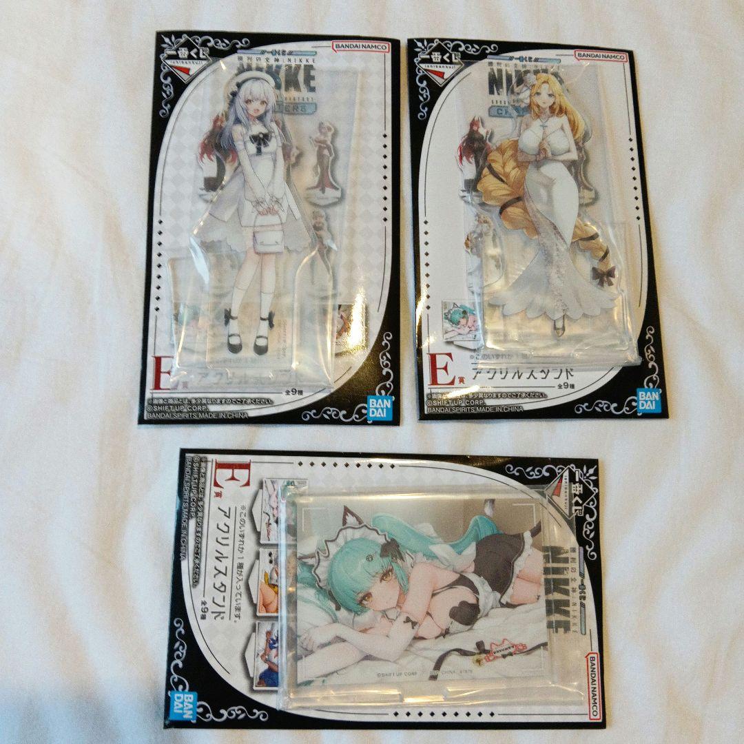 一番くじ　勝利の女神　NIKKE　ラストワン賞　D賞2種　下位賞セット