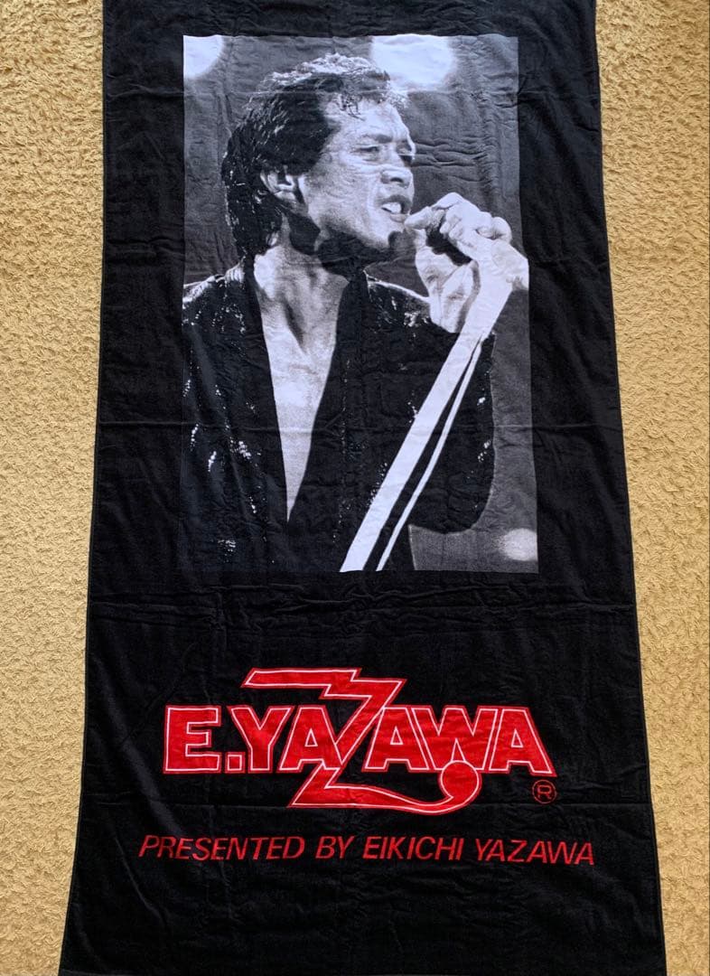 矢沢永吉チェアー缶＆タオルケット