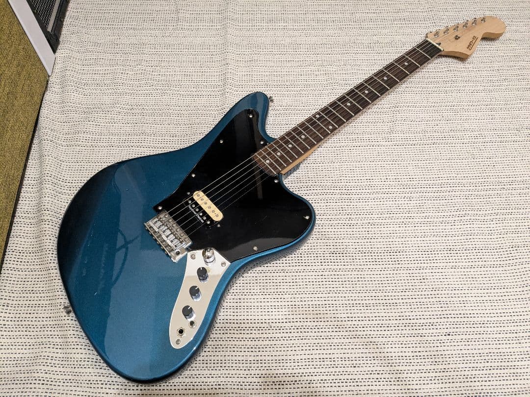 ギター Jazzmaster-type guitar Installed a fuzz