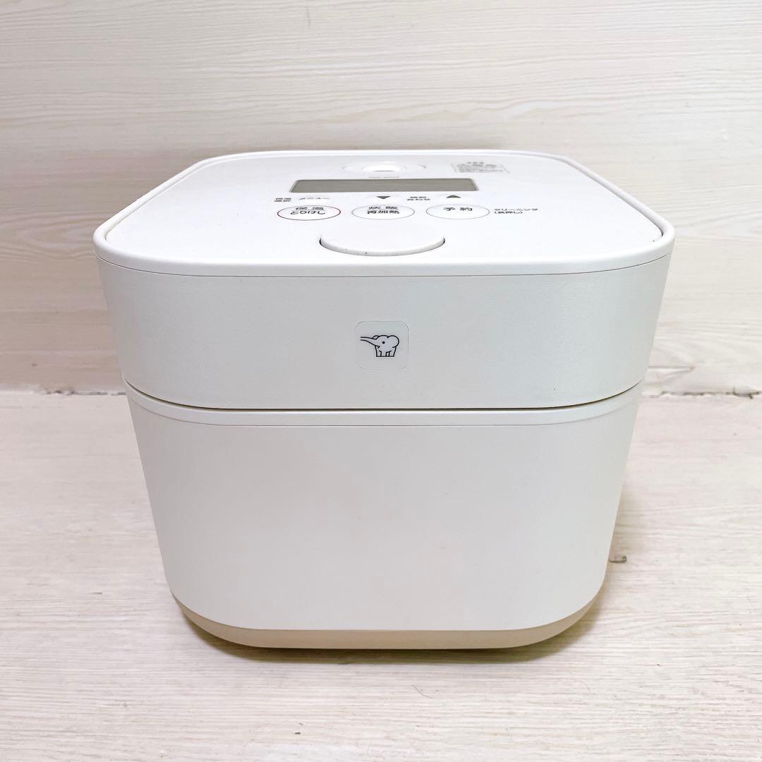 美品 STAN 象印 炊飯器 NW-SA10 ホワイト5.5号炊き 2022年製