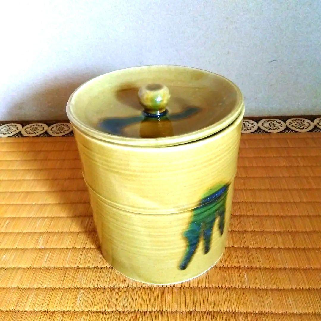 新品未使用 黄瀬戸 水指 紙箱付き たち吉 茶道 お茶会