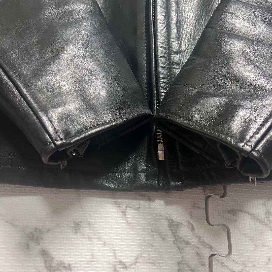 m*t様 46size/希少✨【米国製】schott シングルライダース 141