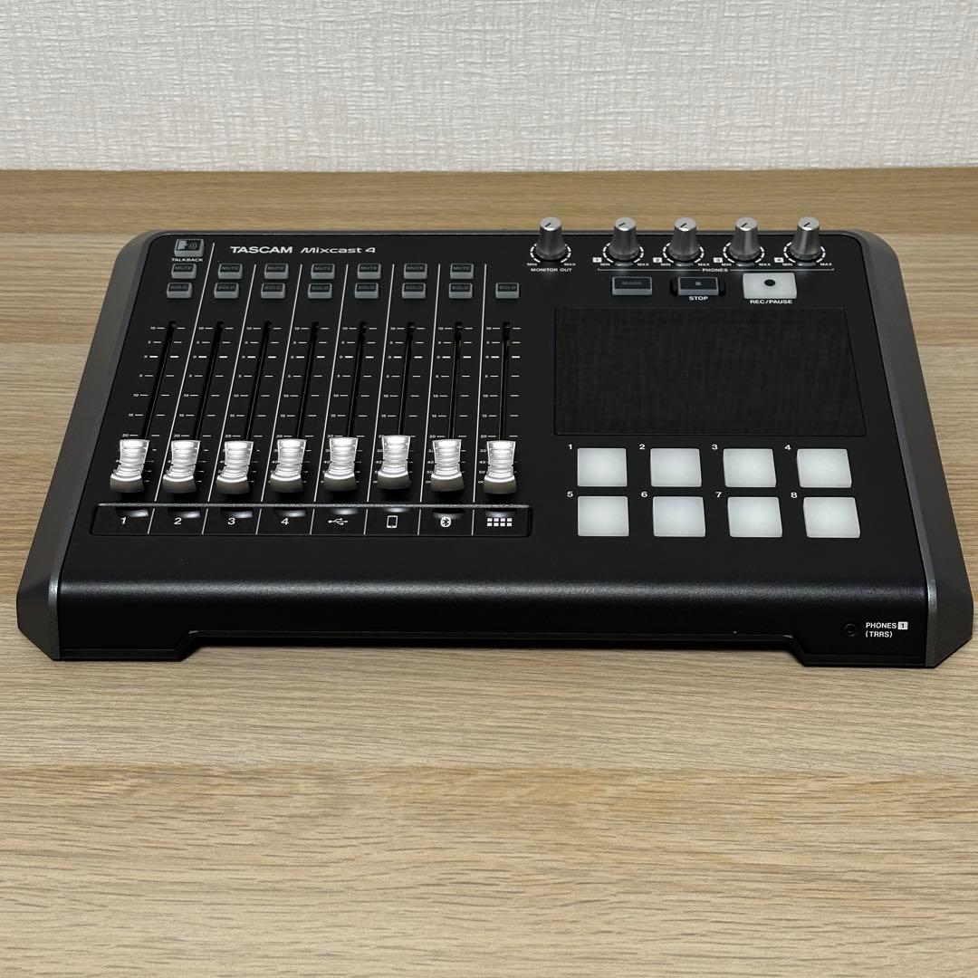 TASCAM Mixcast 4 タスカム ポッドキャスト制作ワークステーション