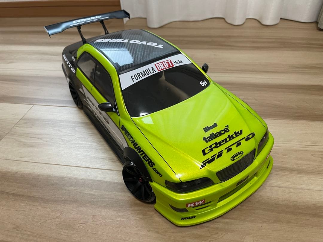 OVERDOSE トヨタ チェイサー 1/10 ラジコン ボディのみ 中古