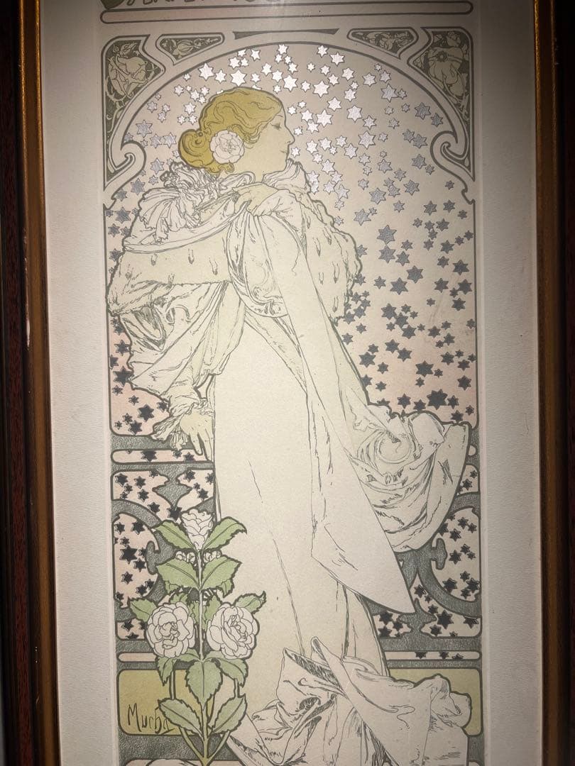 専用他の方発送×Alphonse Mucha 【椿姫】USA 証明書あり