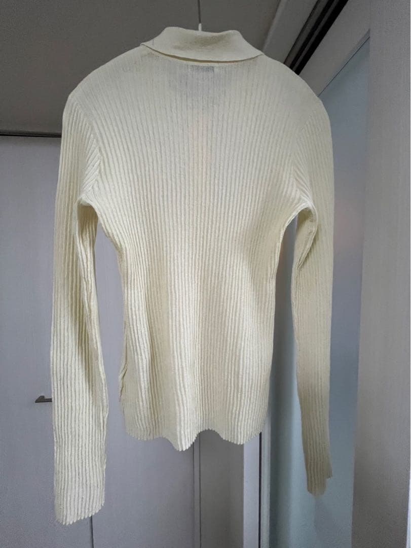 ニットポロシャツ　clane（クラネ）