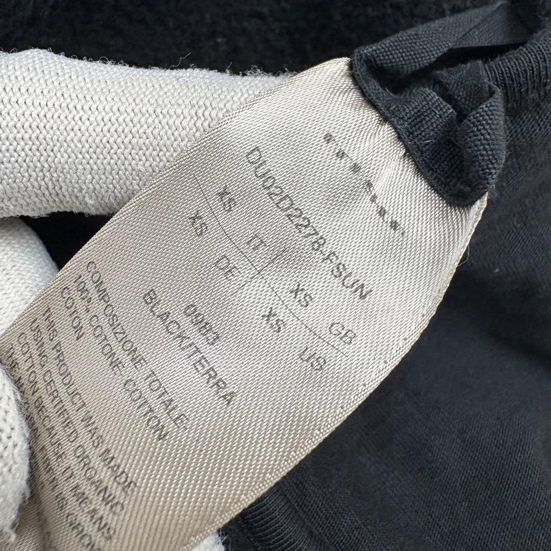 ダークシャドウ DRKSHDW 24AW ブリーチ加工ジップパーカー XS