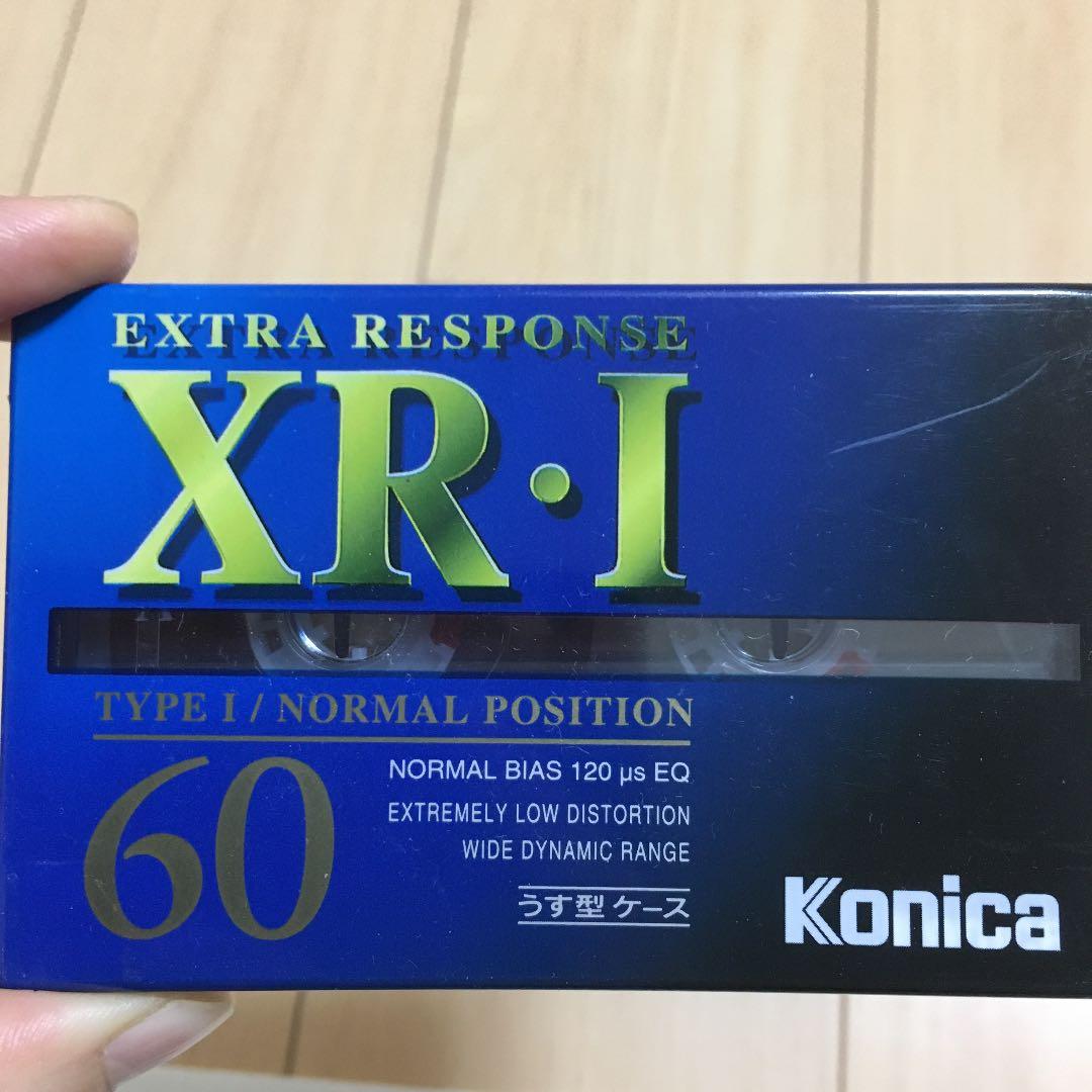 カセットテープ  KONICA XR1-60他3本セット