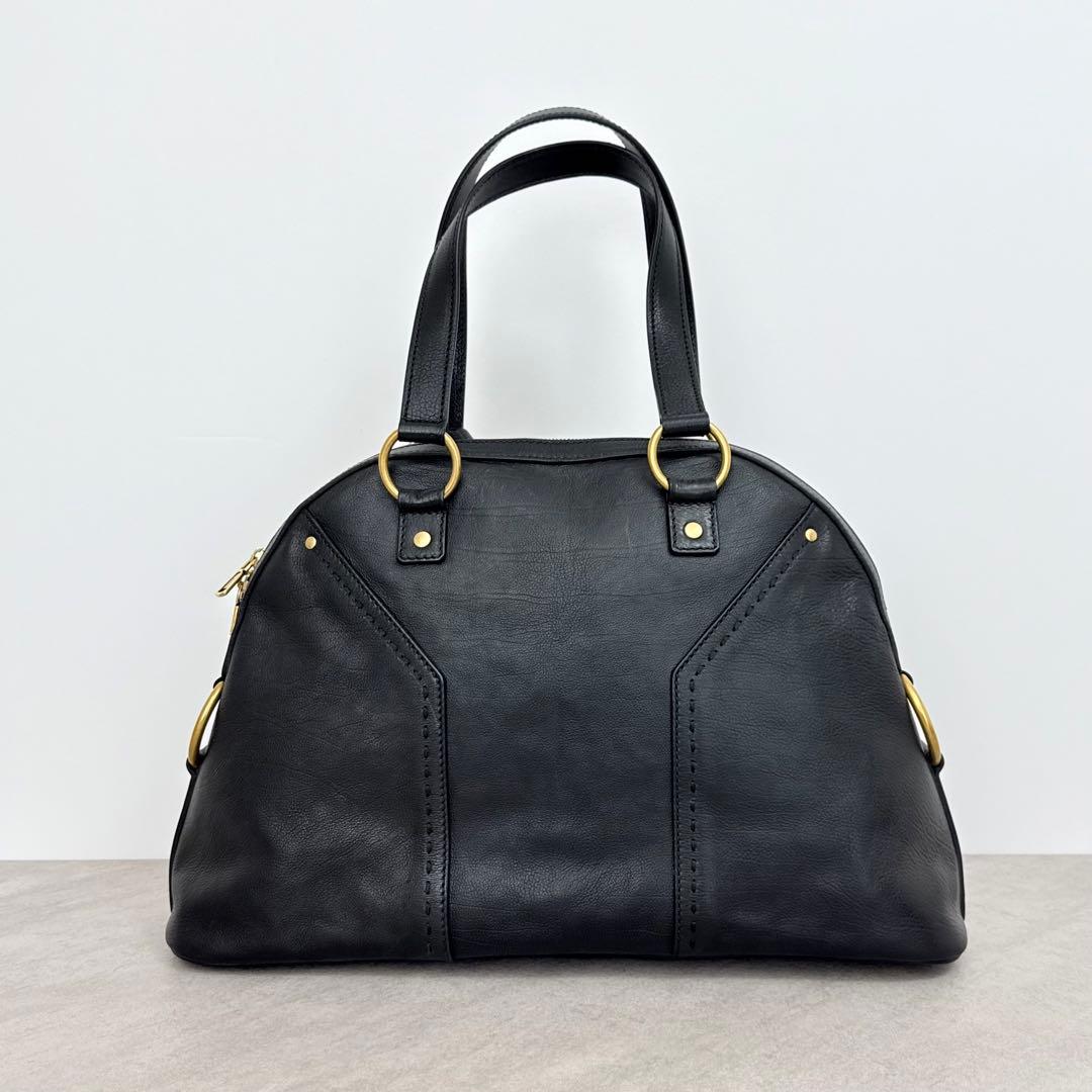 Yves Saint Laurent ミューズ トゥ ハンドバッグ ブラック
