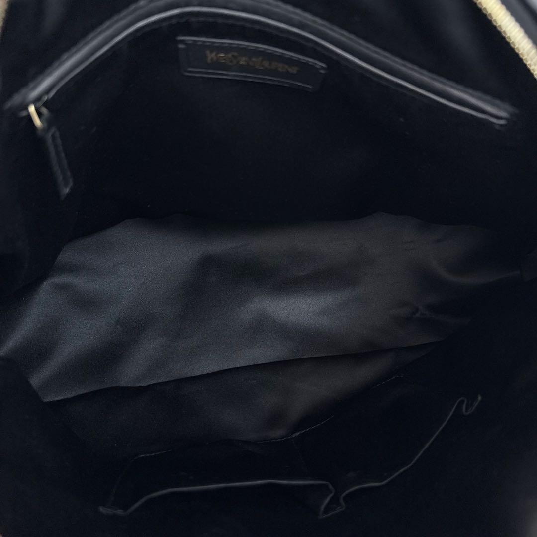 Yves Saint Laurent ミューズ トゥ ハンドバッグ ブラック