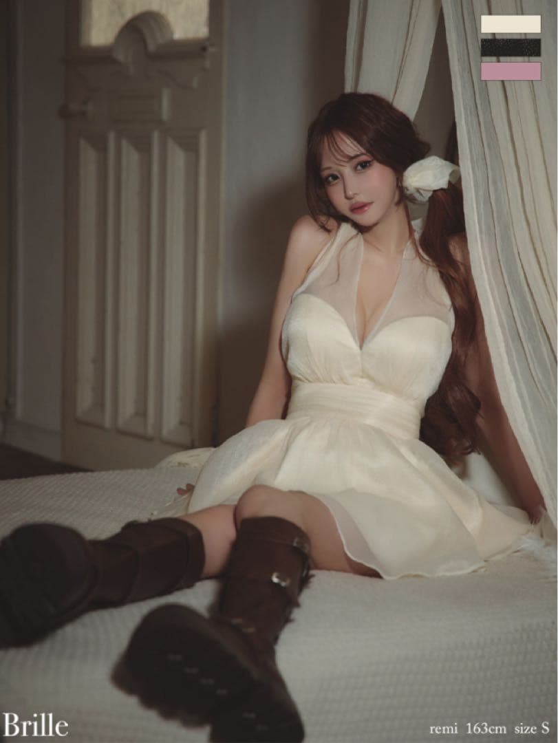 Brille れみれみ　ドレス　アイボリーS