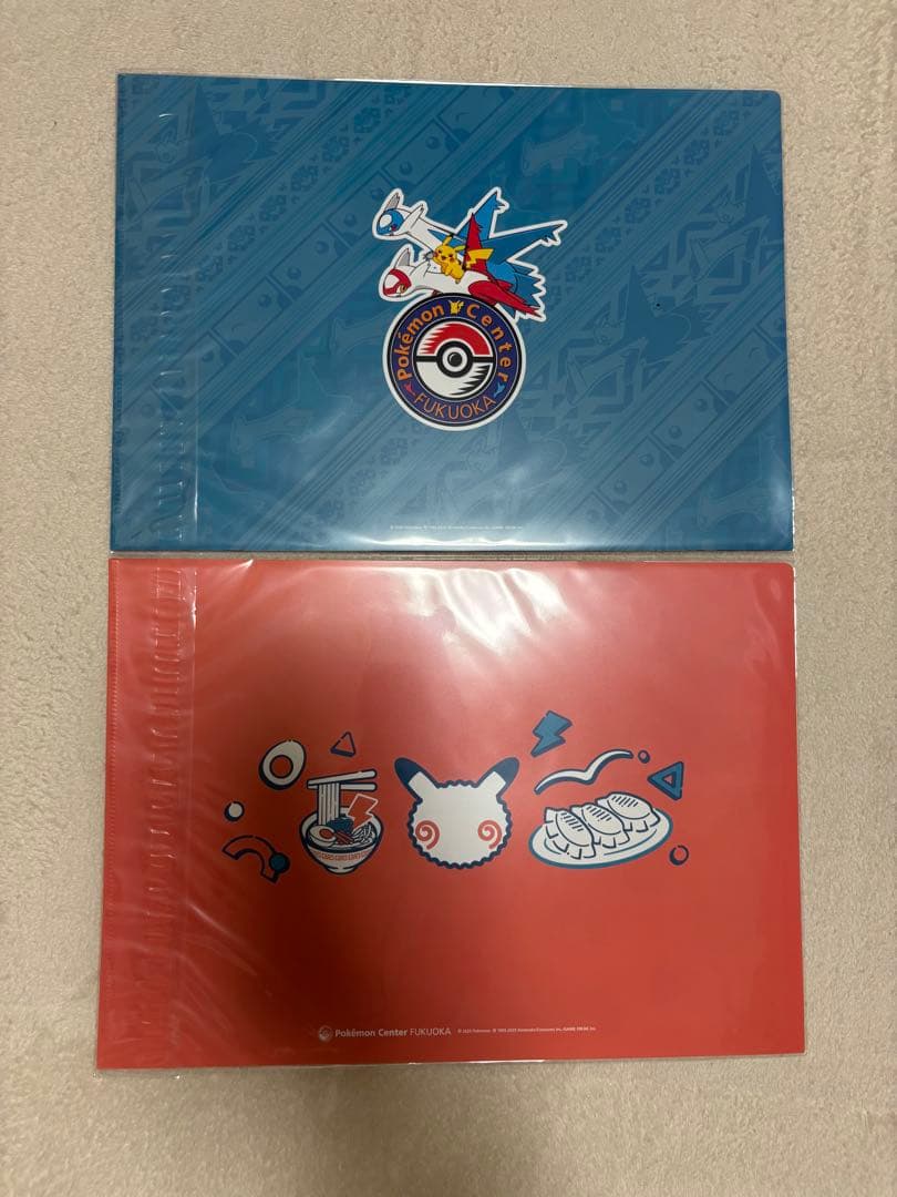 ポケモンセンターフクオカ福岡 A4クリアファイル2枚セット　×10個