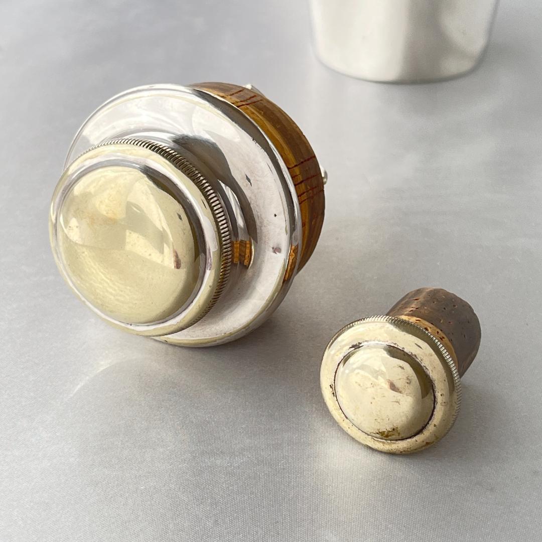 【William Suckling】カクテルシェーカー【シルバープレート】