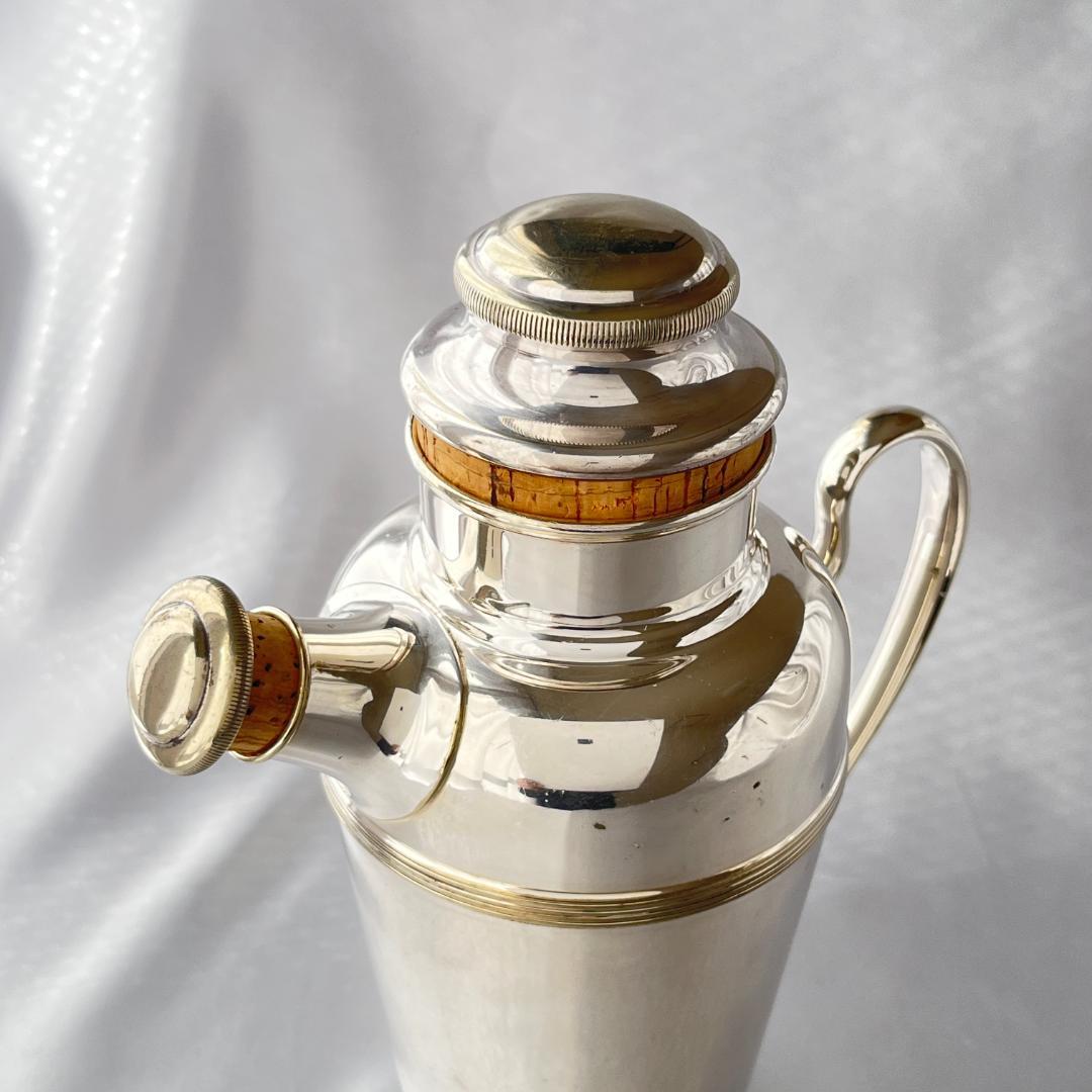 【William Suckling】カクテルシェーカー【シルバープレート】