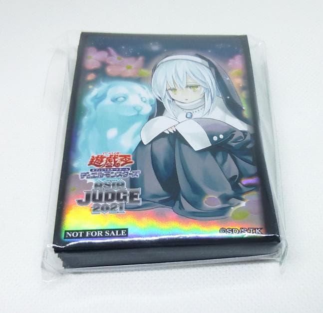 遊戯王 開封未使用55枚 儚無みずき アジアJUDGE2021 スリーブ