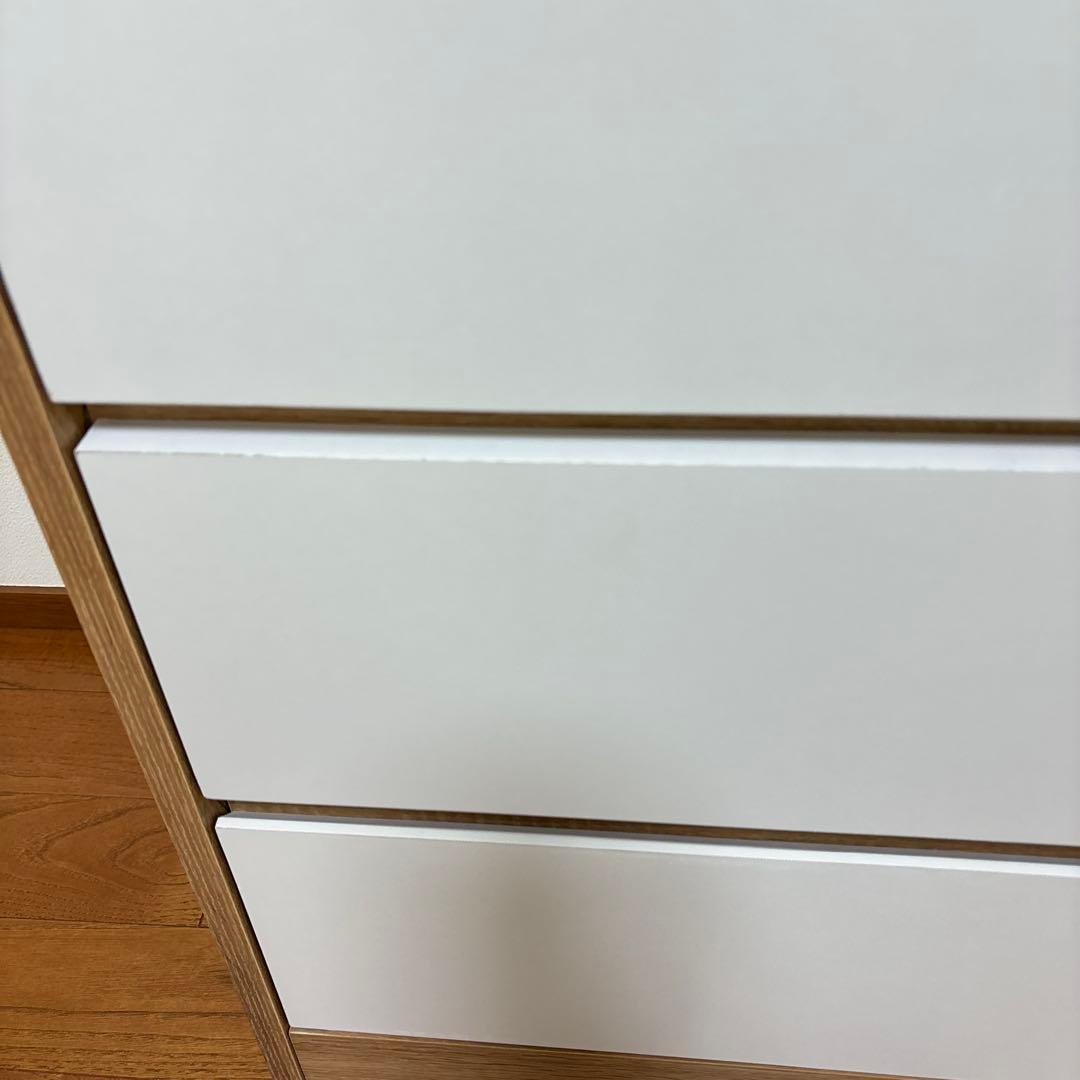 80cm 3段チェスト