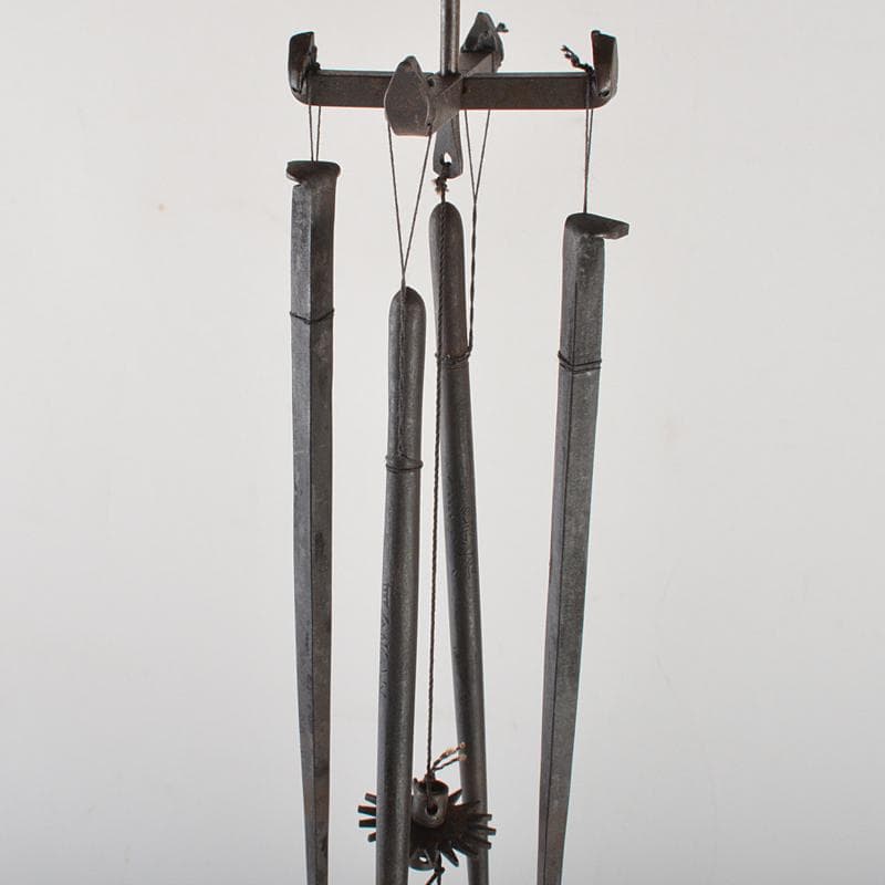 明珍火箸　五十一代　明珍宗之作　火箸風鈴　共箱　M　R6359