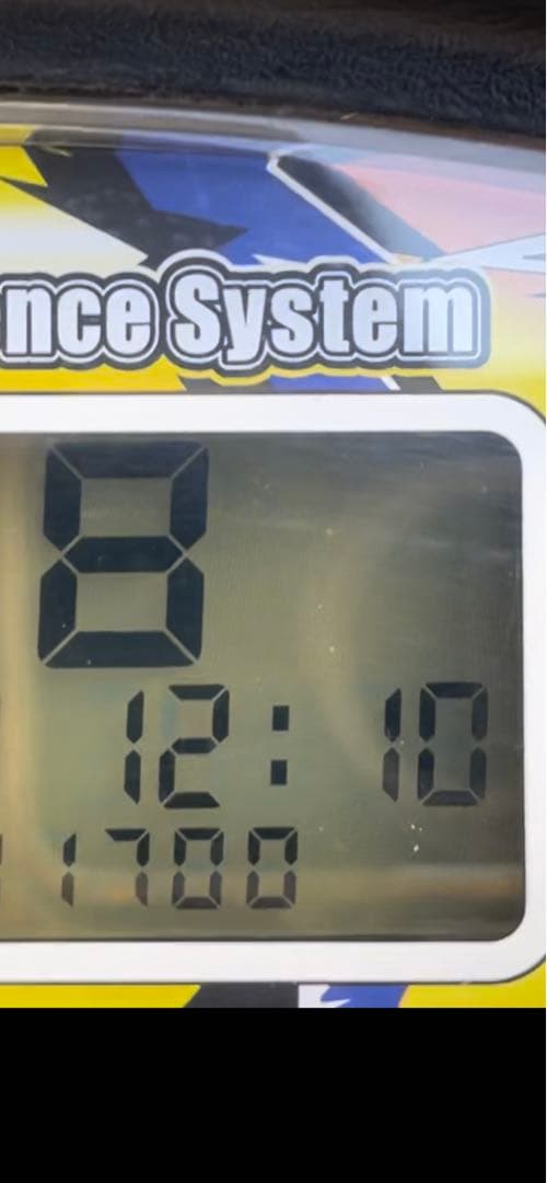 ヤマハ　グランドアクシス100　キタコ　デジタルメーター