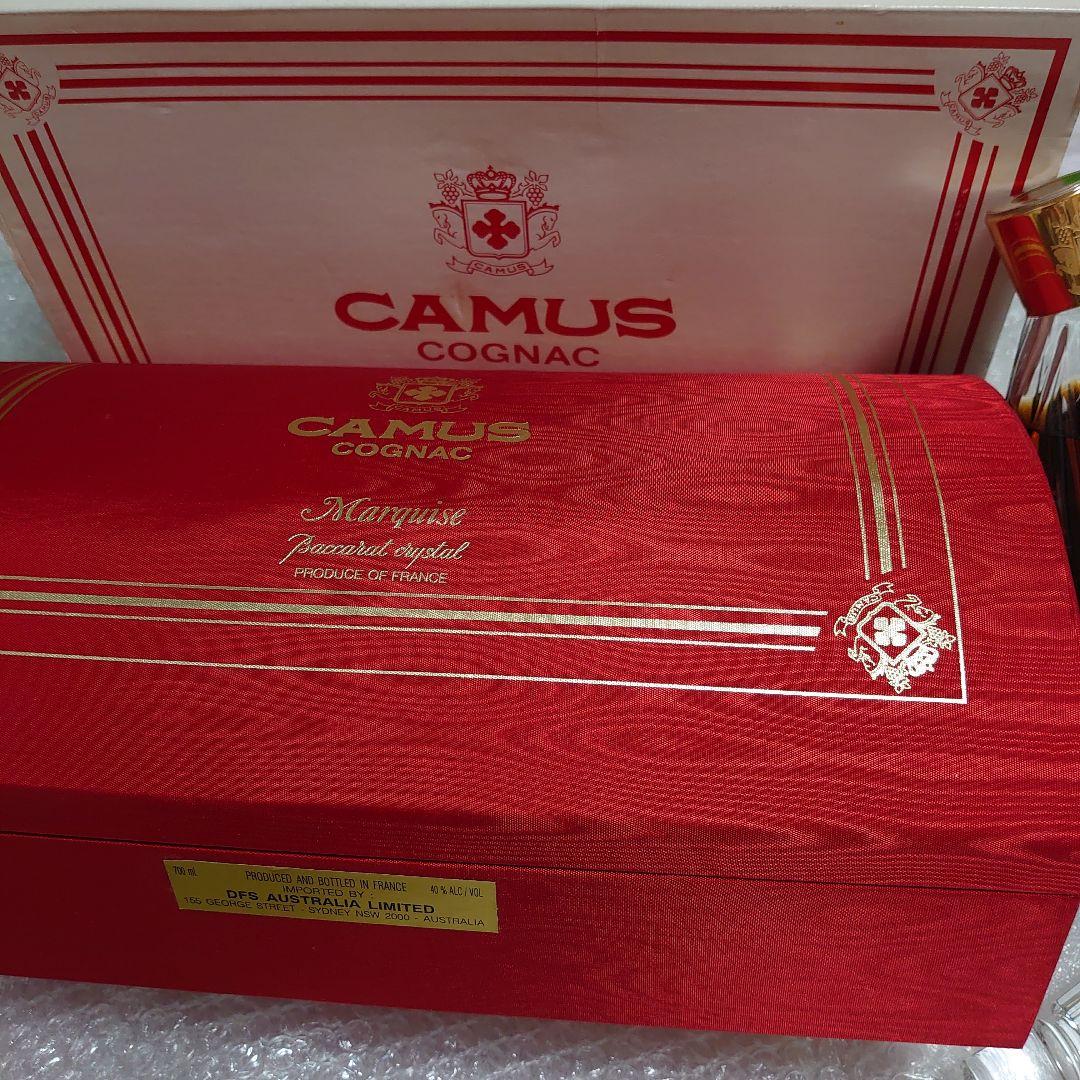 カミュ マルキーズ【未開封】バカラボトル700mlブランデー内箱・外箱・替え栓付