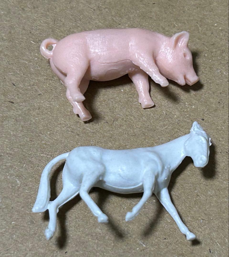 トミカ トヨタ ハイエース 牧場トラック 2台