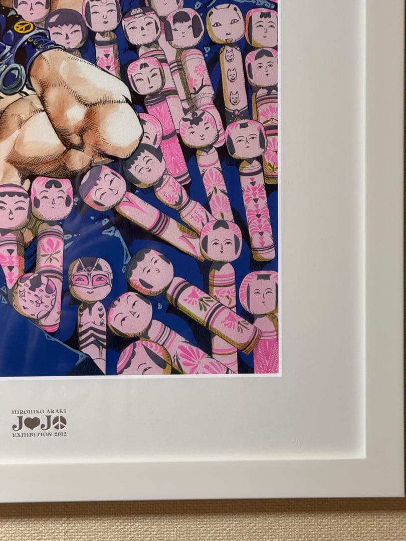 ジョジョの奇妙な冒険　複製原画　ジョジョ展 ジョセフ＆シーザー＆リサリサVer.
