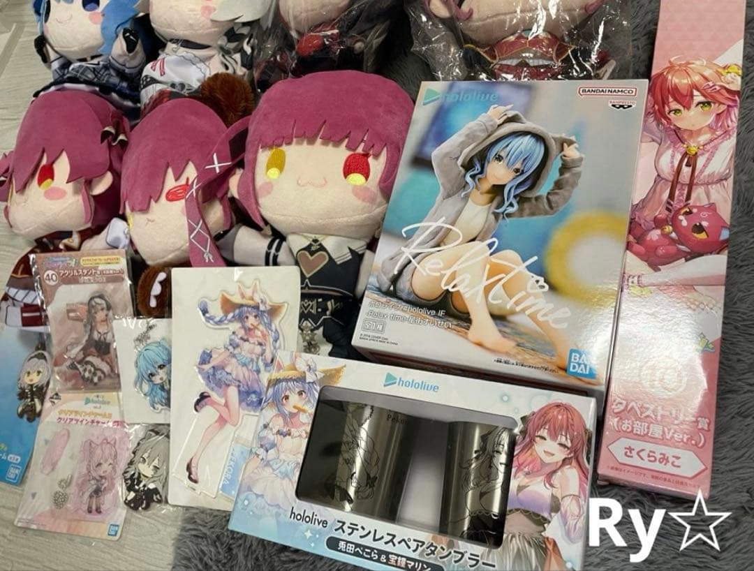 ホロライブ　hololive ぬいぐるみ　アクスタ　16点まとめ売り　即購入⭕️