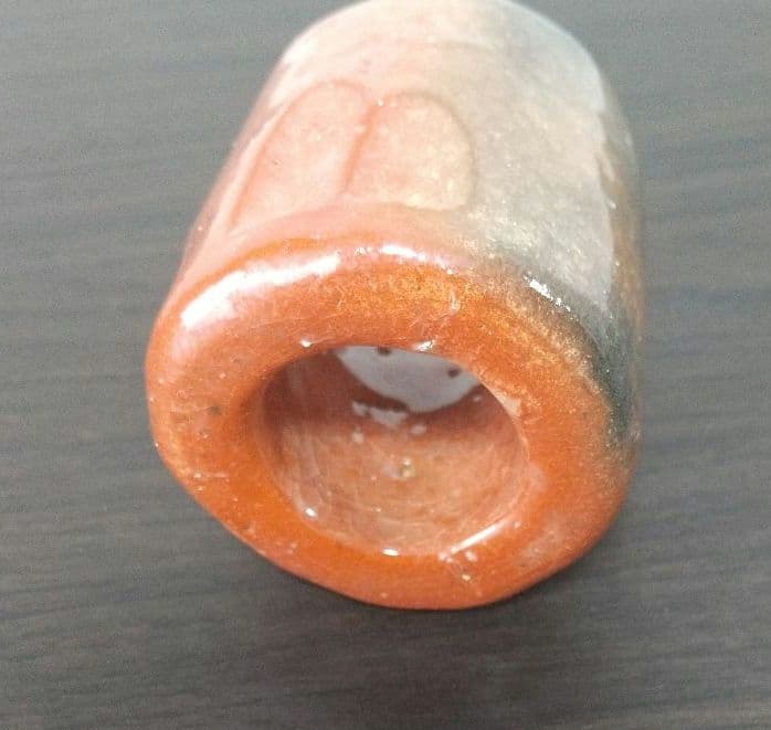 【池田退輔作】蓋置 本間焼 木箱入 茶道 茶道具