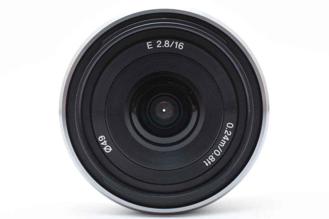Sony ソニー　SEL16F28 パンケーキレンズ