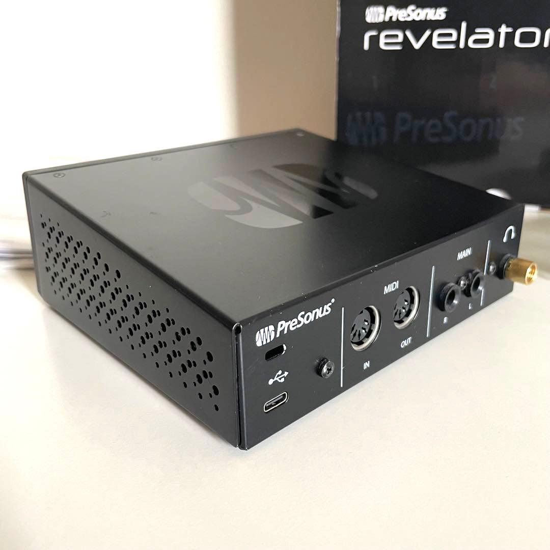 PreSonus revelator io 24 オーディオインターフェース
