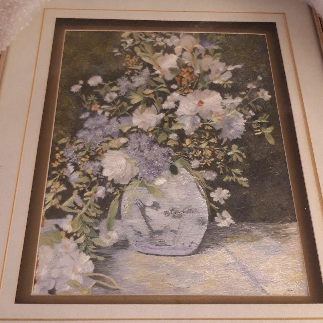 中国刺繍 （額つき）