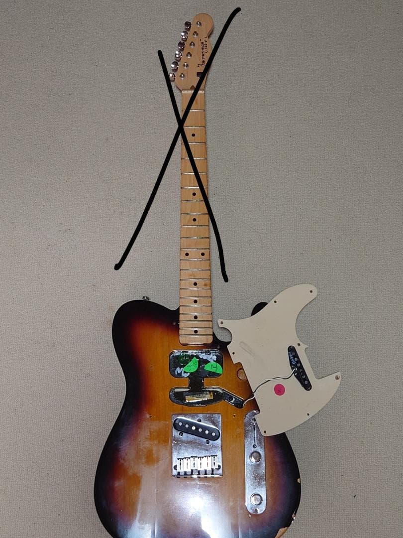 Fender Telecaster サンバーストボディのみ