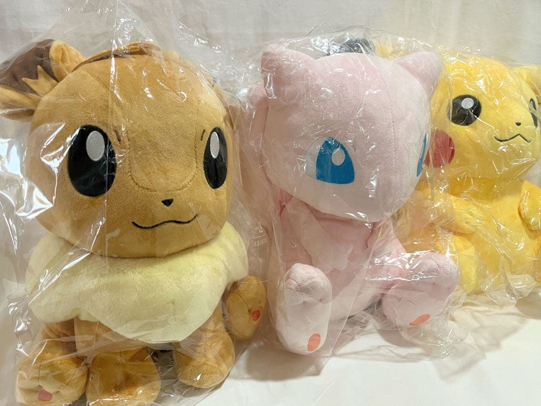 ポケモン ぬいぐるみ12インチ ポケモンfit ピカチュウ ミュウ イーブイ