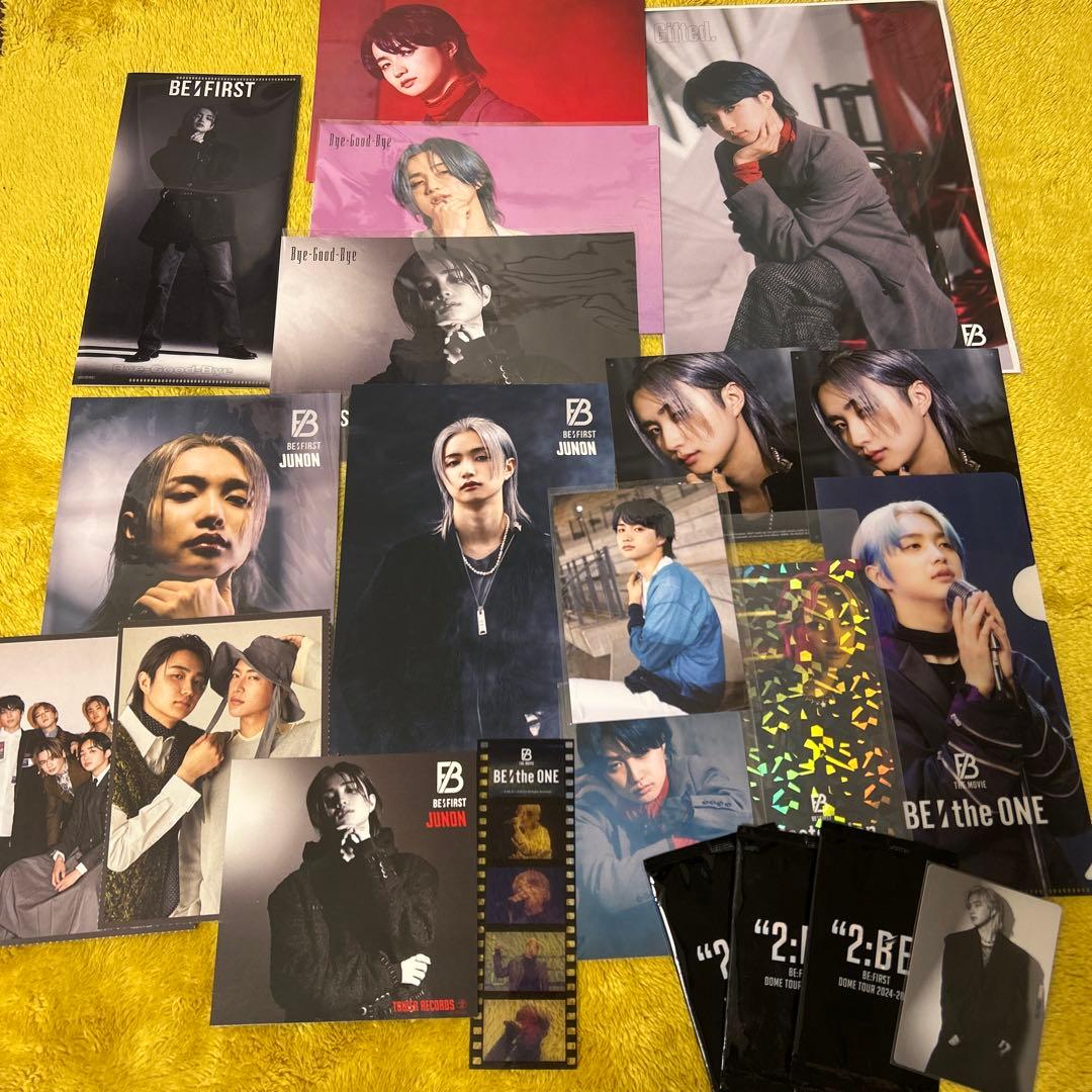 BE:FIRST JUNON ジュノン 過去グッズ等まとめ売り フライヤー