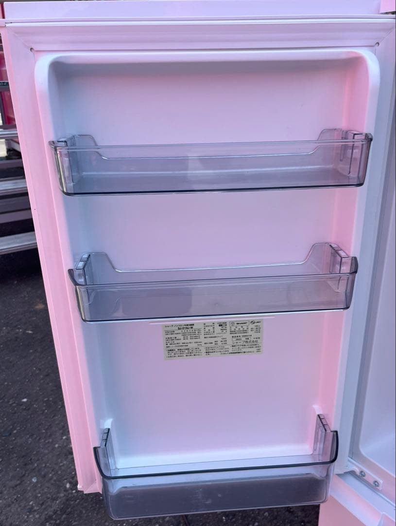 SHARP ノンフロン冷凍冷蔵庫 179L SJ-D18J-W 2023年製