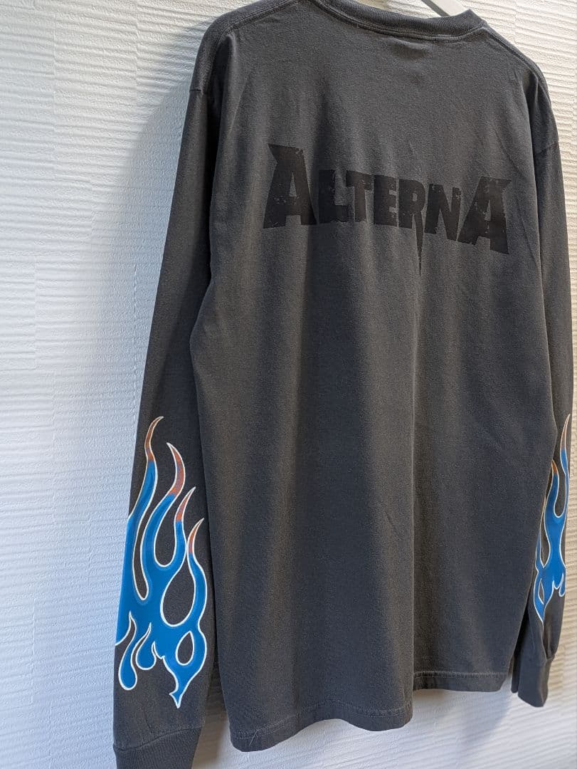 ALTERNNA ファイヤーパターン ロンT