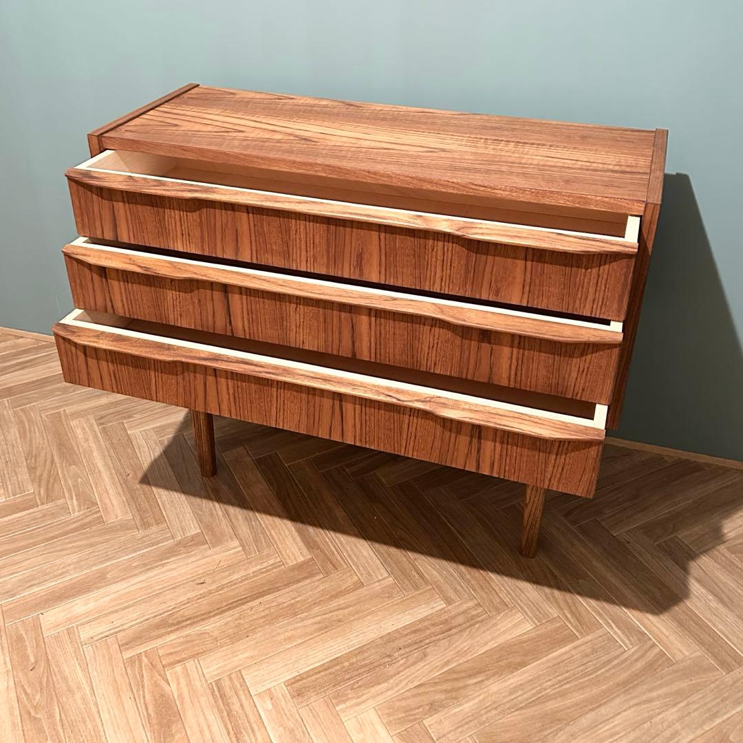 雨*雪様 チーク サイドボード チェスト 北欧 ミッドセンチュリー ビンテージ