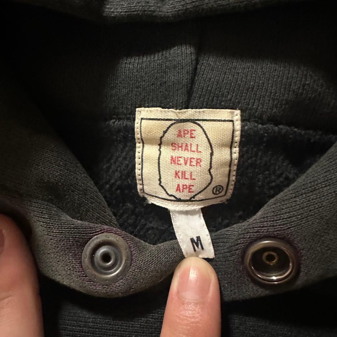A BATHING APE nigo エイプ 初期タグ ASNKA パーカー