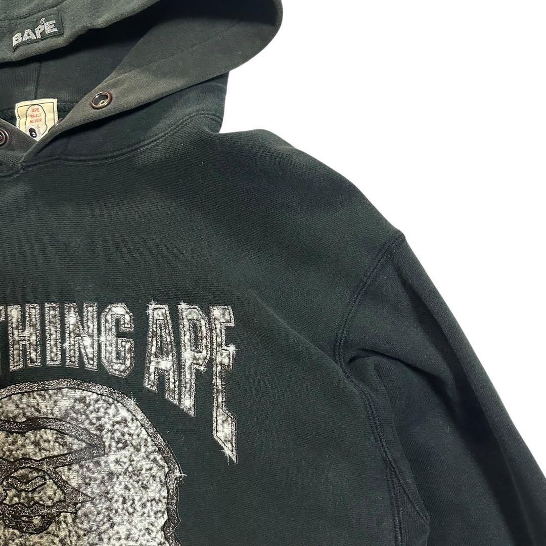 A BATHING APE nigo エイプ 初期タグ ASNKA パーカー