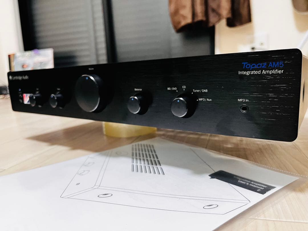 Topaz AM5 プリメインアンプ