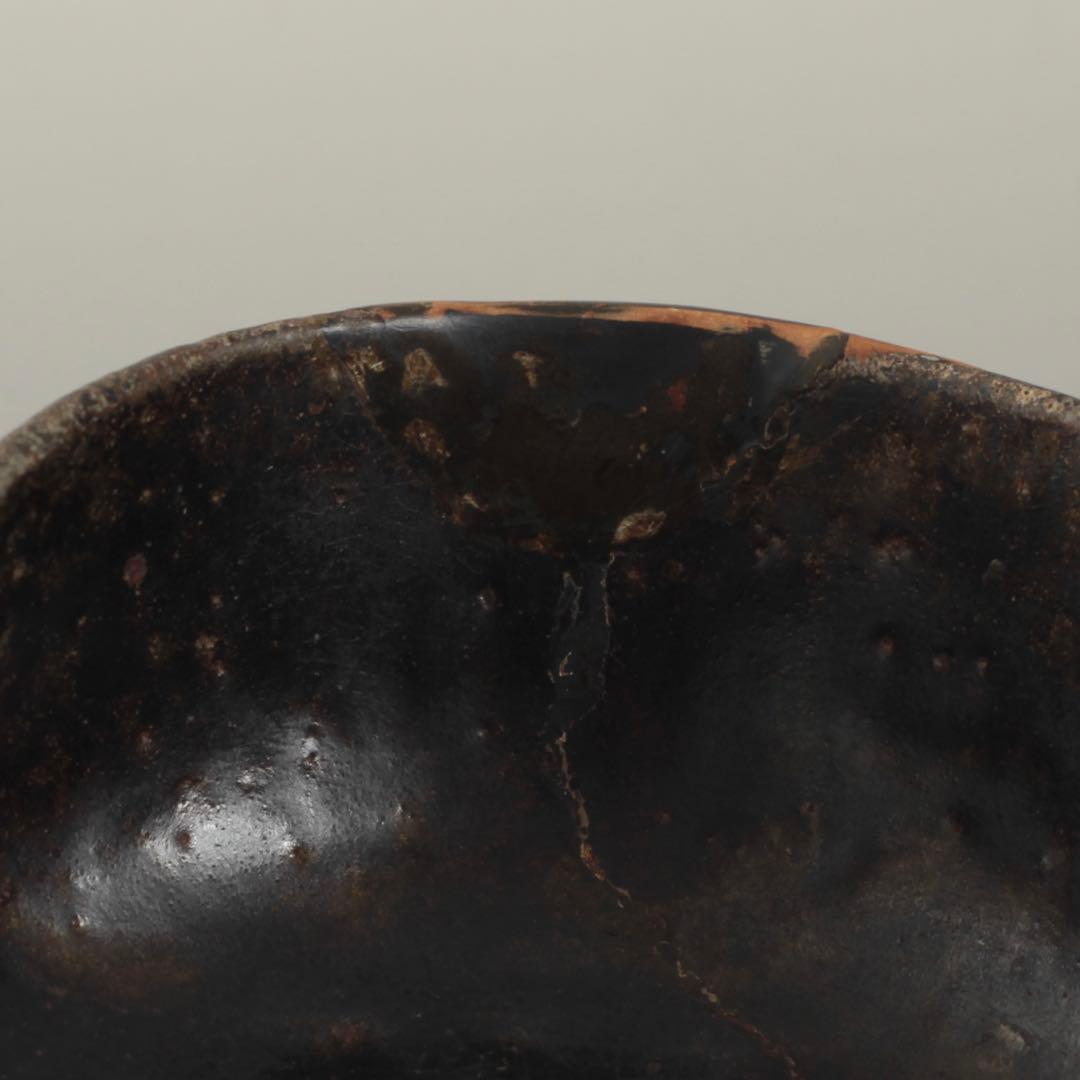 黒唐津 茶碗 17世紀 古唐津 茶道具 古美術 古道具 アンティーク