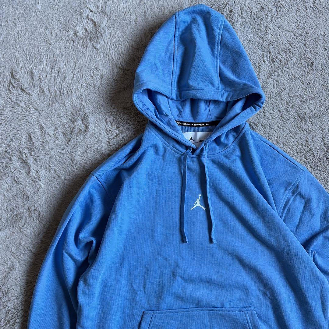 新品 NIKE ナイキ ジョーダン セットアップ 水色 ワンポイントロゴ XL