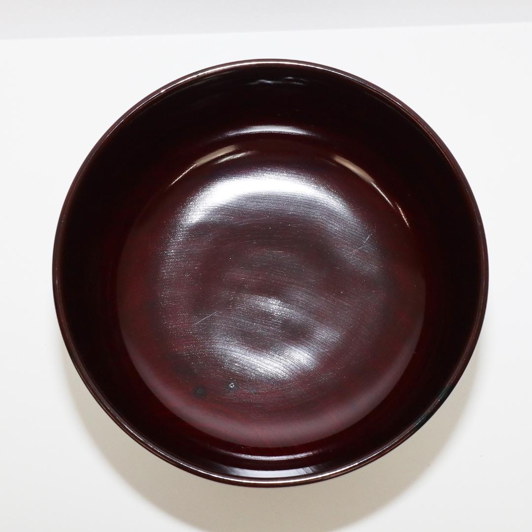 石原抱真 四君子蒔絵 春慶光琳形 菓子器 共箱