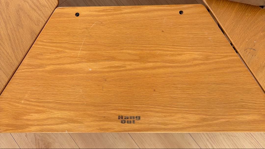 【みん】HangOut FRT アーチテーブル ウッドトップ 6個入り